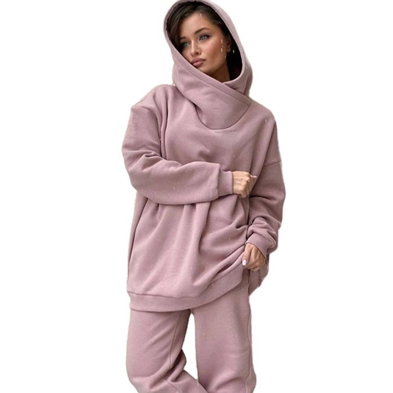 Damernas Bekväma Oversized Hoodie och Joggingbyxor Set Mirla-Eva Jonsson