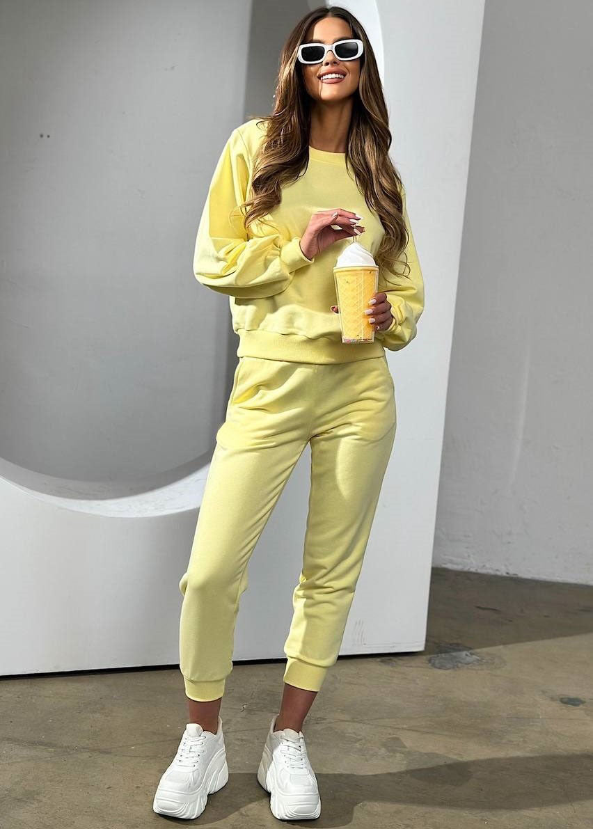 Damernas Bekväma Sport-Loungewear-set med avslappnad passform och elastisk midja Eva Jonsson-Eva Jonsson