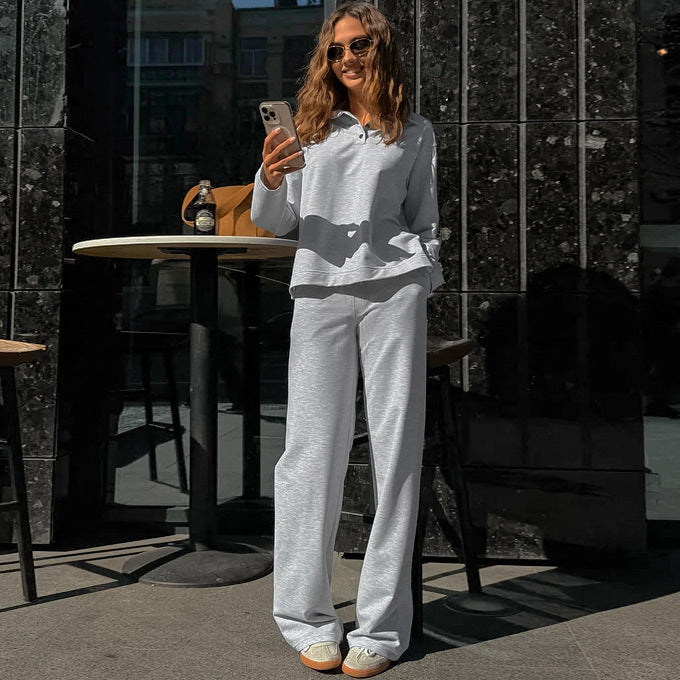 Damernas Bekväma Sweatpants-set med avslappnad passform Mirla-Eva Jonsson