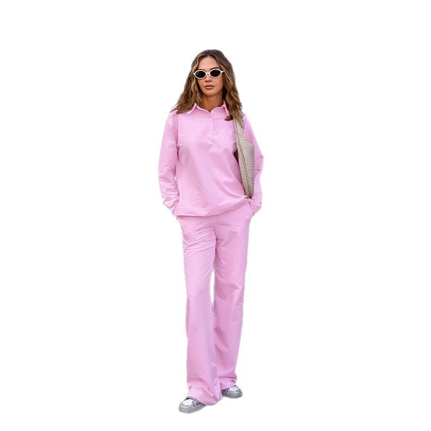 Damernas Bekväma Sweatpants-set med avslappnad passform Mirla-Eva Jonsson