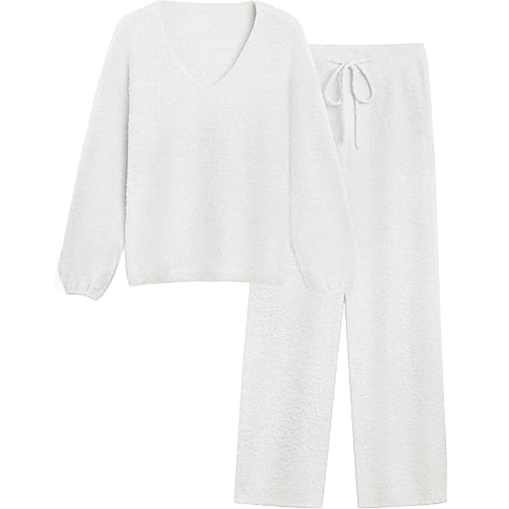 Damernas Bekväma V-ringad Loungewear Set Mirla-Eva Jonsson