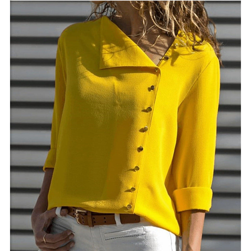 Damernas Button-Up Relaxed Fit Blus Eva Jonsson-Eva Jonsson