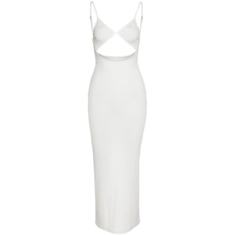 Damernas Cut-Out Maxiklänning med mjuk silhuett och ädla draperingar Mirla-Eva Jonsson