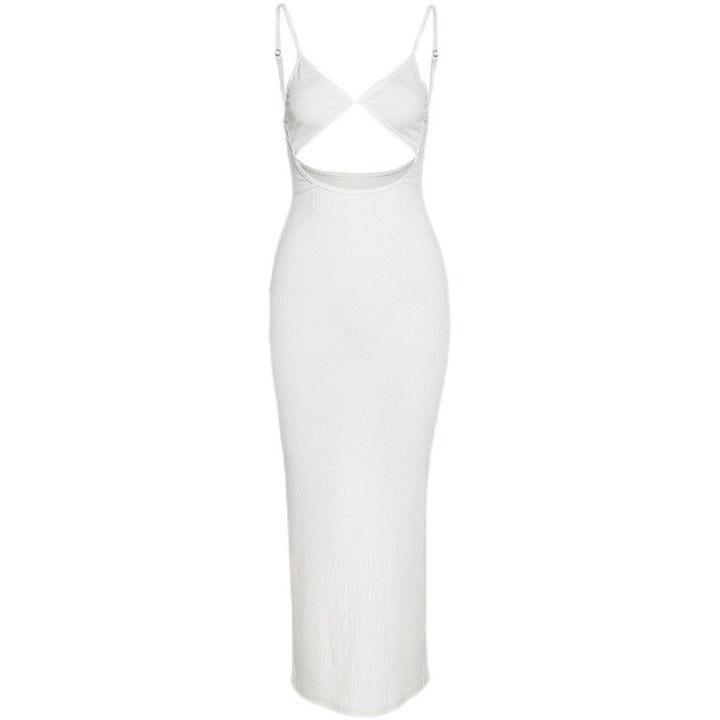 Damernas Cut-Out Maxiklänning med mjuk silhuett och ädla draperingar Mirla-Eva Jonsson