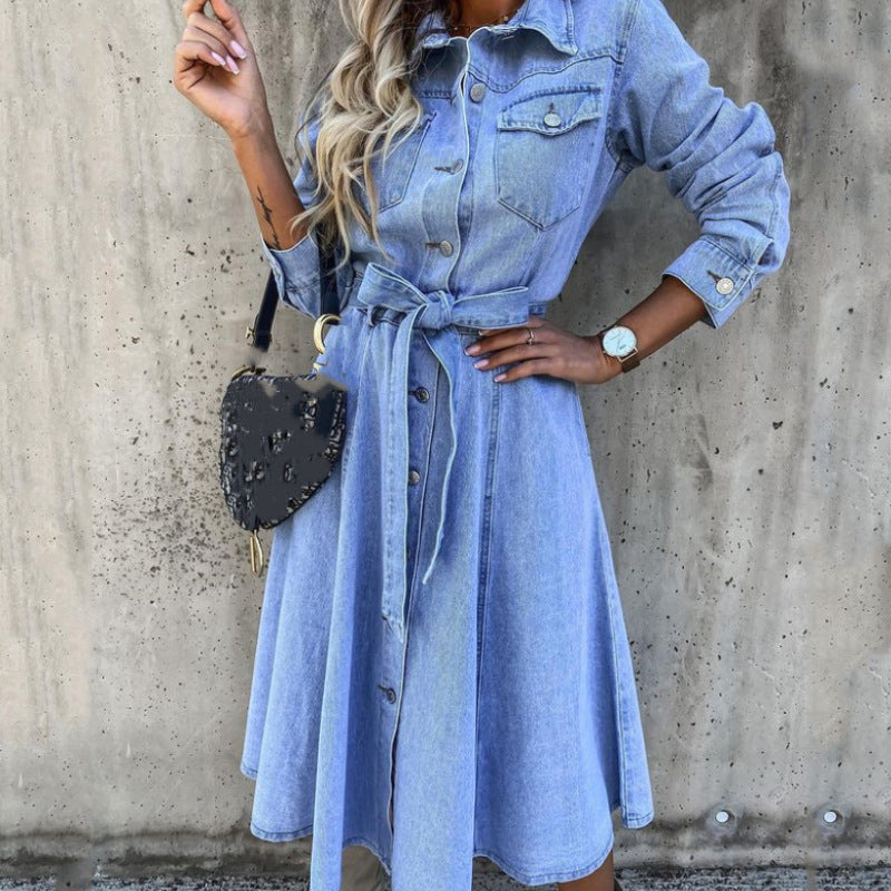 Damernas Denimklänning Mirla-Eva Jonsson