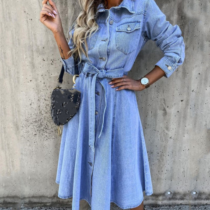 Damernas Denimklänning Mirla-Eva Jonsson