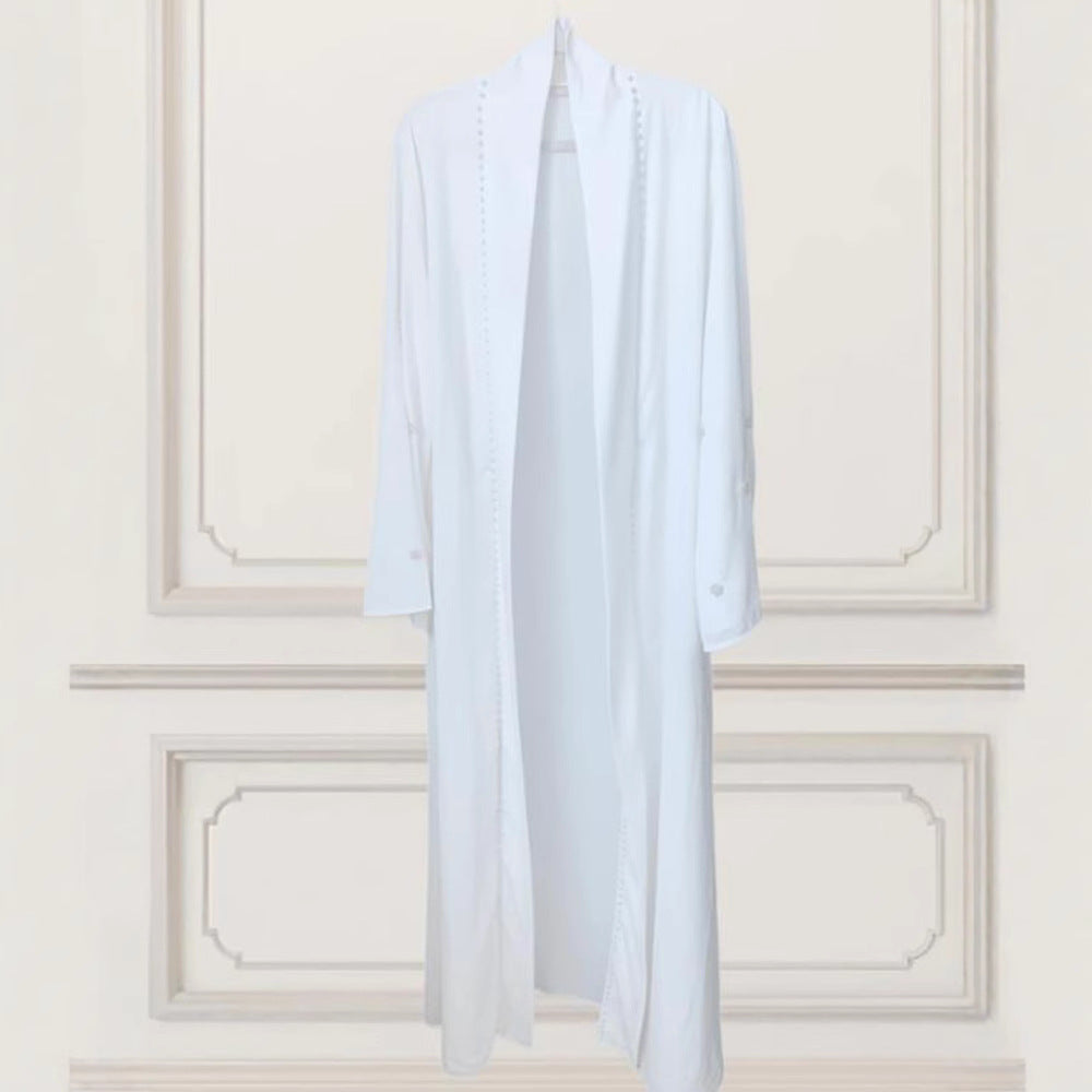Damernas Elegant Kimono med pärlprydda detaljer och vid skärning Mirla-Eva Jonsson