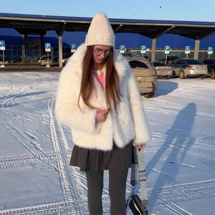 Damernas Elegant Trend-Faux-Fur-Bolero Mirla-Eva Jonsson