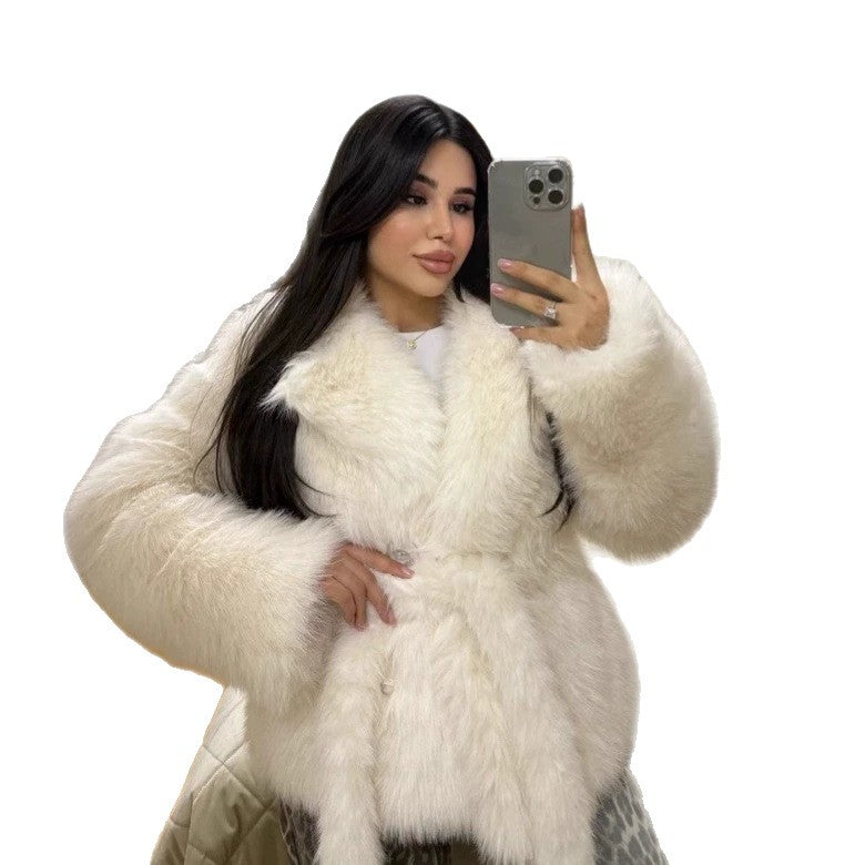 Damernas Elegant Trend-Faux-Fur-Bolero Mirla-Eva Jonsson