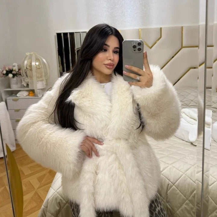 Damernas Elegant Trend-Faux-Fur-Bolero Mirla-Eva Jonsson