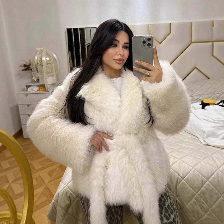 Damernas Elegant Trend-Faux-Fur-Bolero Mirla-Eva Jonsson