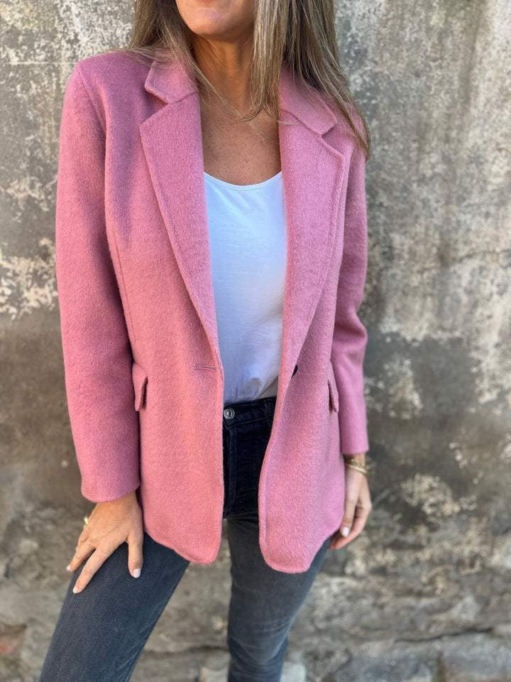 Damernas Feminina Randig Blazer Eva Jonsson-Eva Jonsson