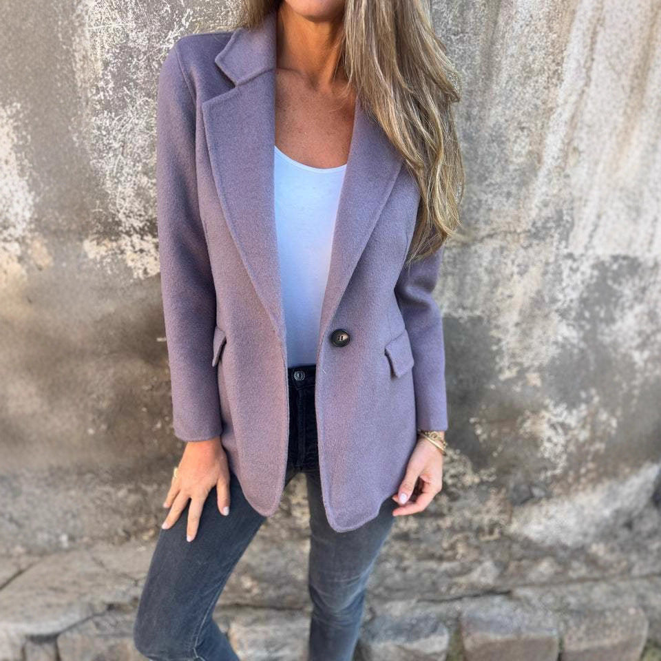 Damernas Feminina Randig Blazer Eva Jonsson-Eva Jonsson