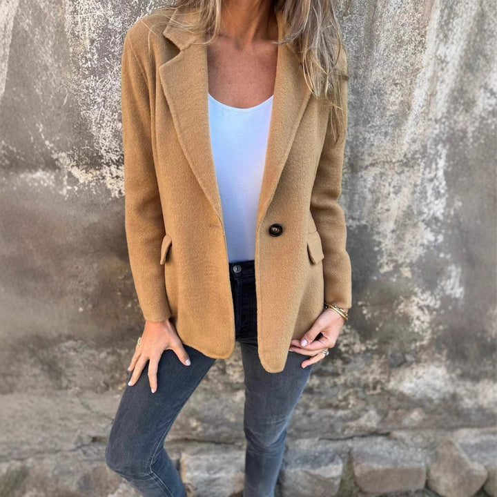 Damernas Feminina Randig Blazer Eva Jonsson-Eva Jonsson