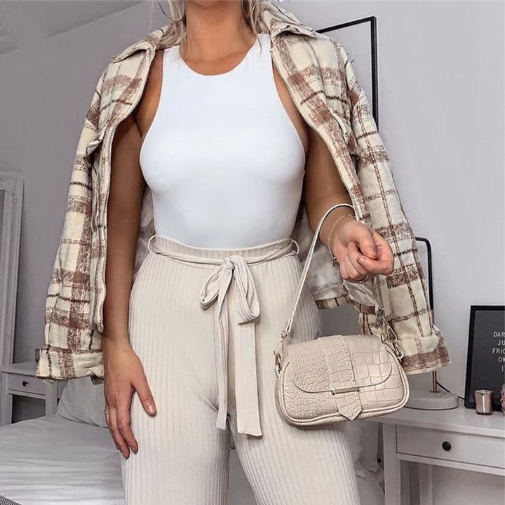 Damernas Figurformande Linne med breda Axelband Eva Jonsson-Eva Jonsson