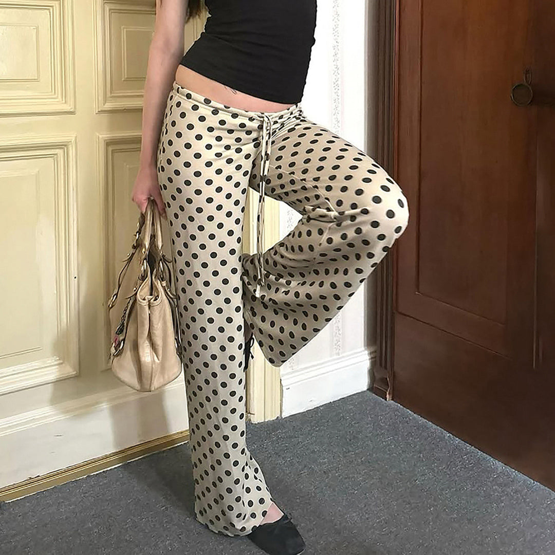 Damernas Flared Pants med prickar Mirla-Eva Jonsson