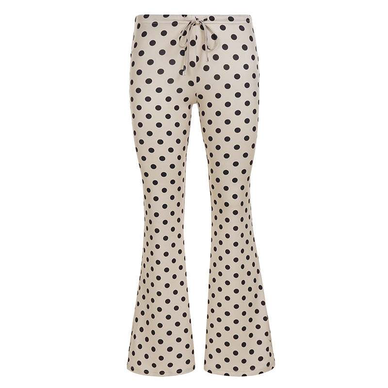 Damernas Flared Pants med prickar Mirla-Eva Jonsson