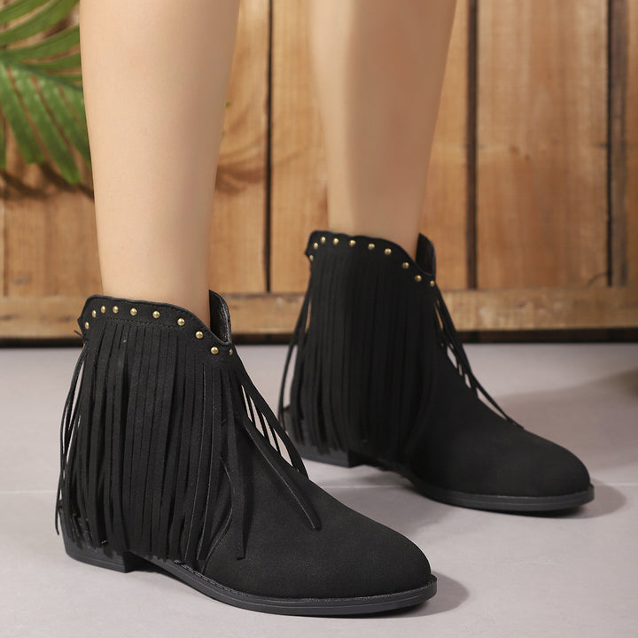 Damernas Fransen Stiefeletten Mirla 1762517265-Eva Jonsson