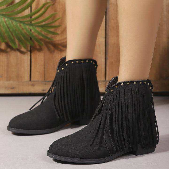 Damernas Fransen Stiefeletten Mirla 1762517265-Eva Jonsson