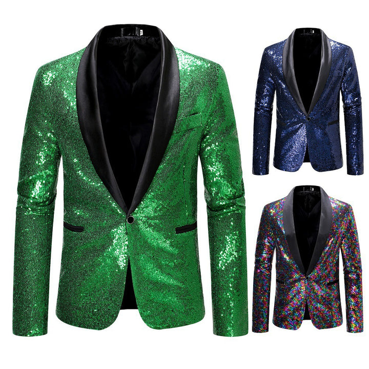 Damernas Glamourös Pailletter Blazer Mirla-Eva Jonsson