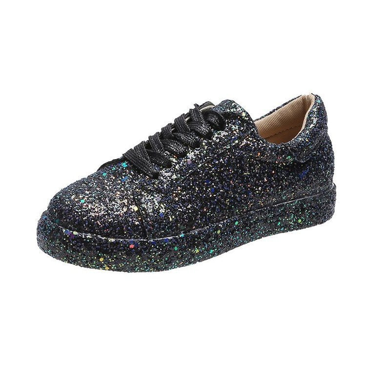 Damernas Glittrande Vardagssneakers med stödjande Foder Mirla-Eva Jonsson