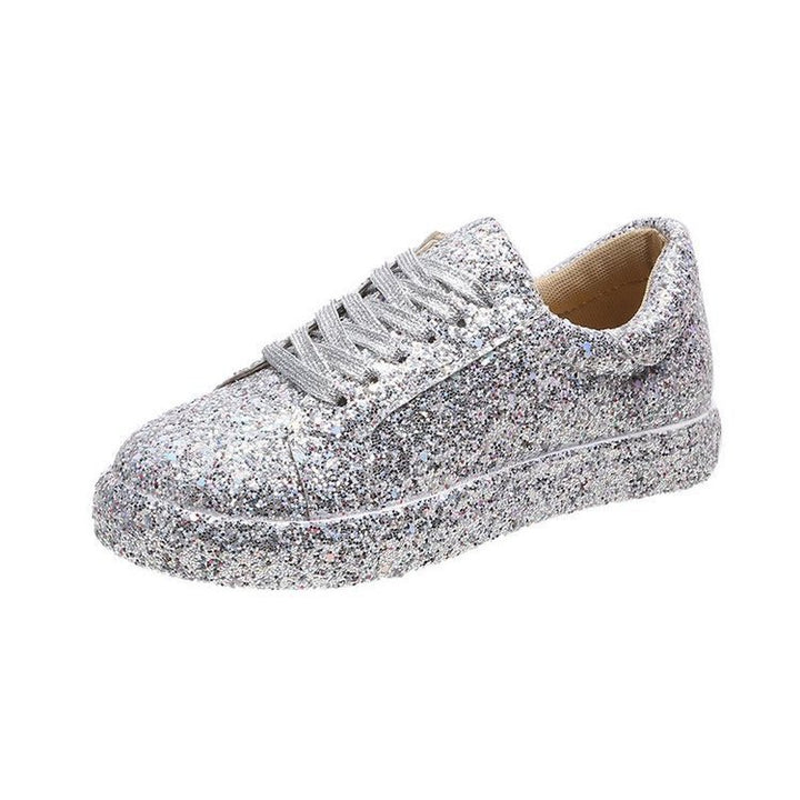 Damernas Glittrande Vardagssneakers med stödjande Foder Mirla-Eva Jonsson