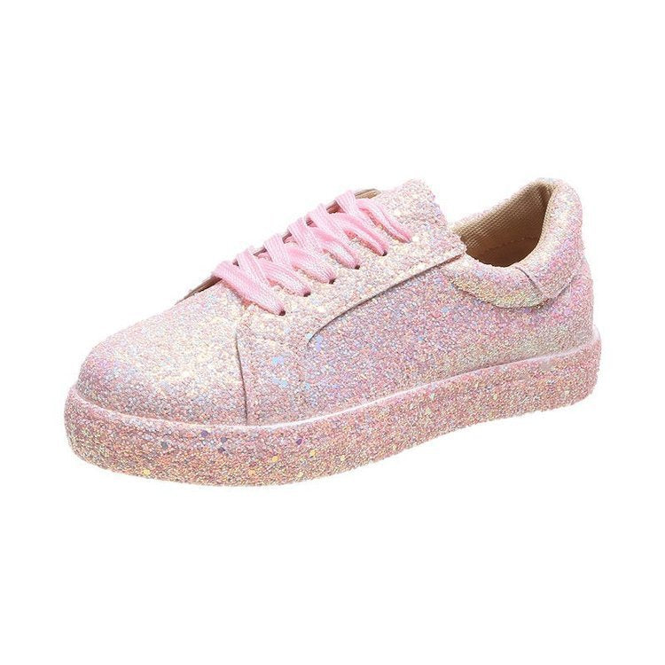 Damernas Glittrande Vardagssneakers med stödjande Foder Mirla-Eva Jonsson