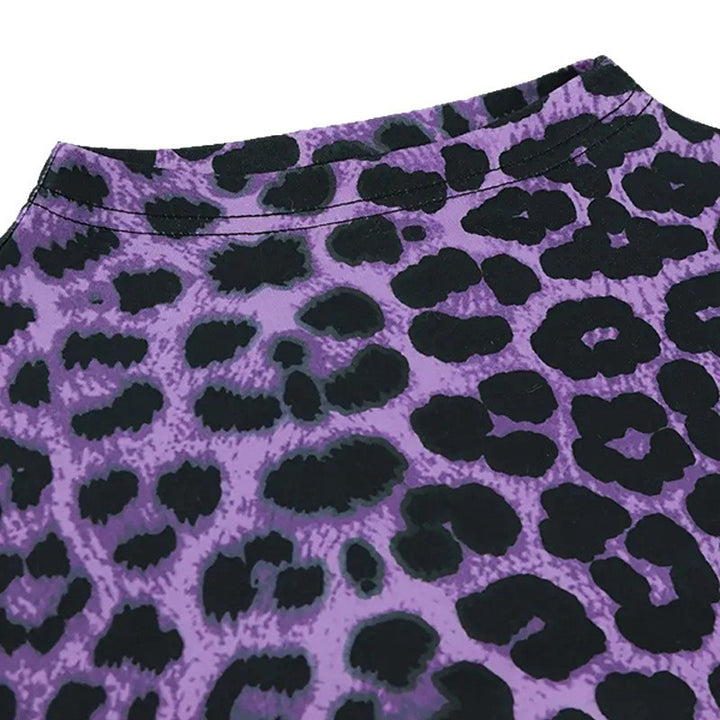 Damernas Högsliten Jumpsuit med Leopardsmönster Eva Jonsson-Eva Jonsson