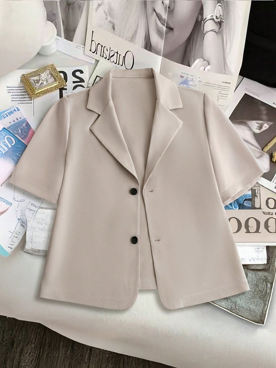 Damernas Kortärmad Blazer Mirla-Eva Jonsson