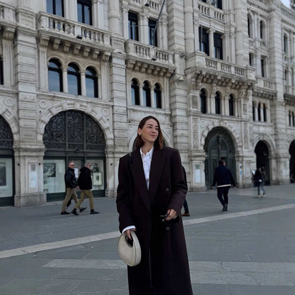 Damernas Lång Oversized Jacka Eva Jonsson-Eva Jonsson