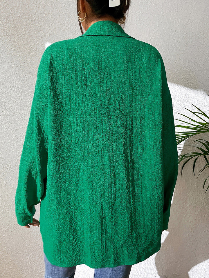 Damernas Lätt fritidsskjorta med strukturerad tyg Eva Jonsson-Eva Jonsson