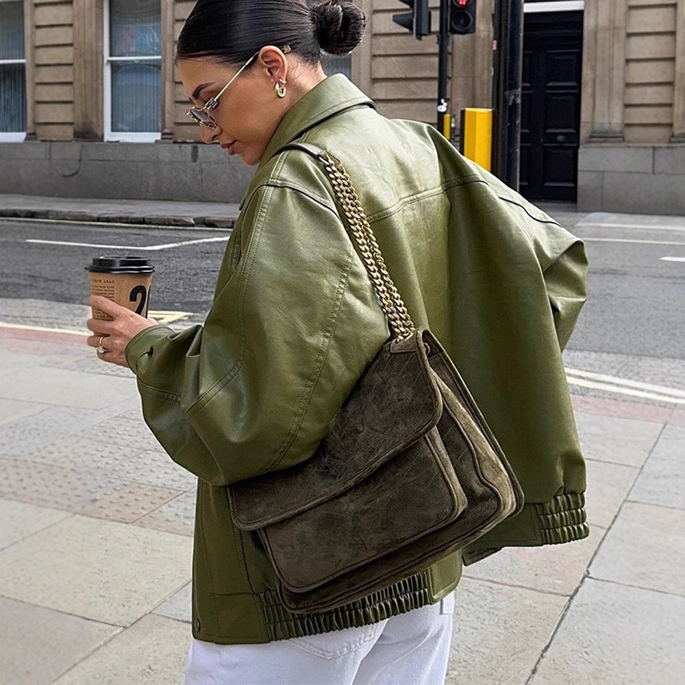 Damernas Lätt övergångsjacka med voluminösa ärmar Eva Jonsson-Eva Jonsson