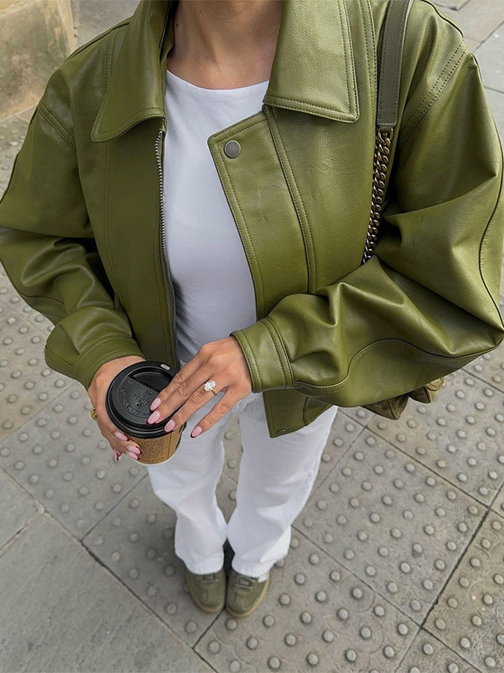 Damernas Lätt övergångsjacka med voluminösa ärmar Eva Jonsson-Eva Jonsson