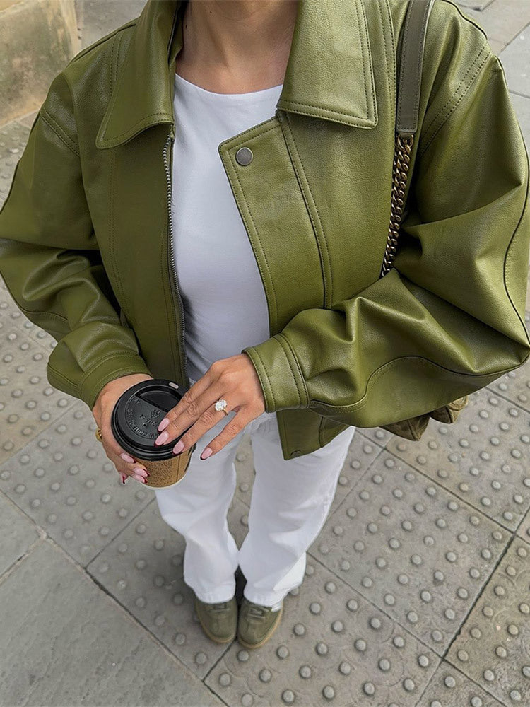 Damernas Lätt övergångsjacka med voluminösa ärmar Mirla-Eva Jonsson