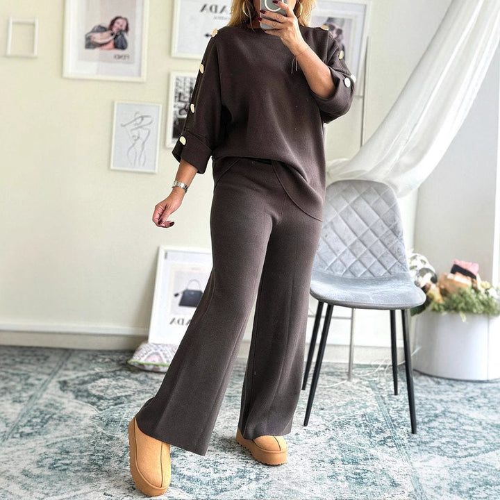 Damernas Lättsamma Lounge-set med vid passform och modulärt design Eva Jonsson-Eva Jonsson