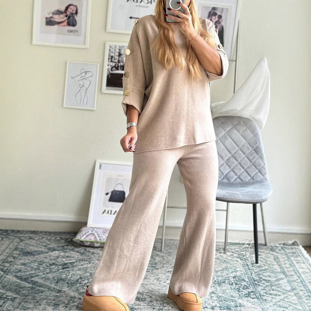 Damernas Lättsamma Lounge-set med vid passform och modulärt design Eva Jonsson-Eva Jonsson