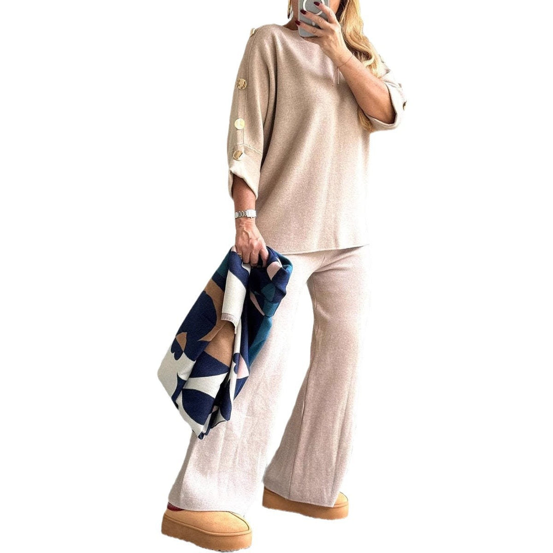 Damernas Lättsamma Lounge-set med vid passform och modulärt design Eva Jonsson-Eva Jonsson