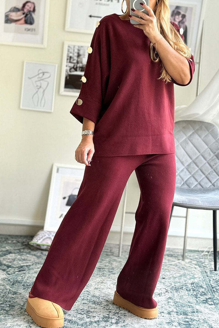 Damernas Lättsamma Lounge-set med vid passform och modulärt design Eva Jonsson-Eva Jonsson