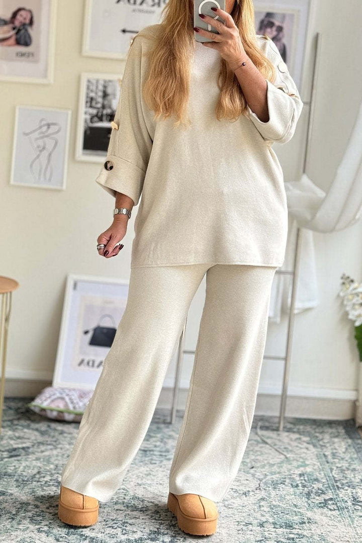 Damernas Lättsamma Lounge-set med vid passform och modulärt design Eva Jonsson-Eva Jonsson