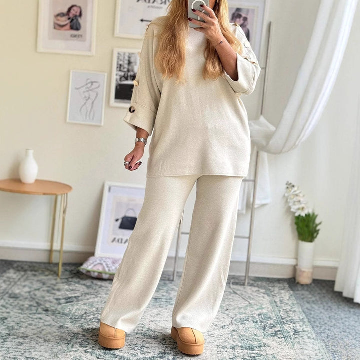 Damernas Lättsamma Lounge-set med vid passform och modulärt design Eva Jonsson-Eva Jonsson