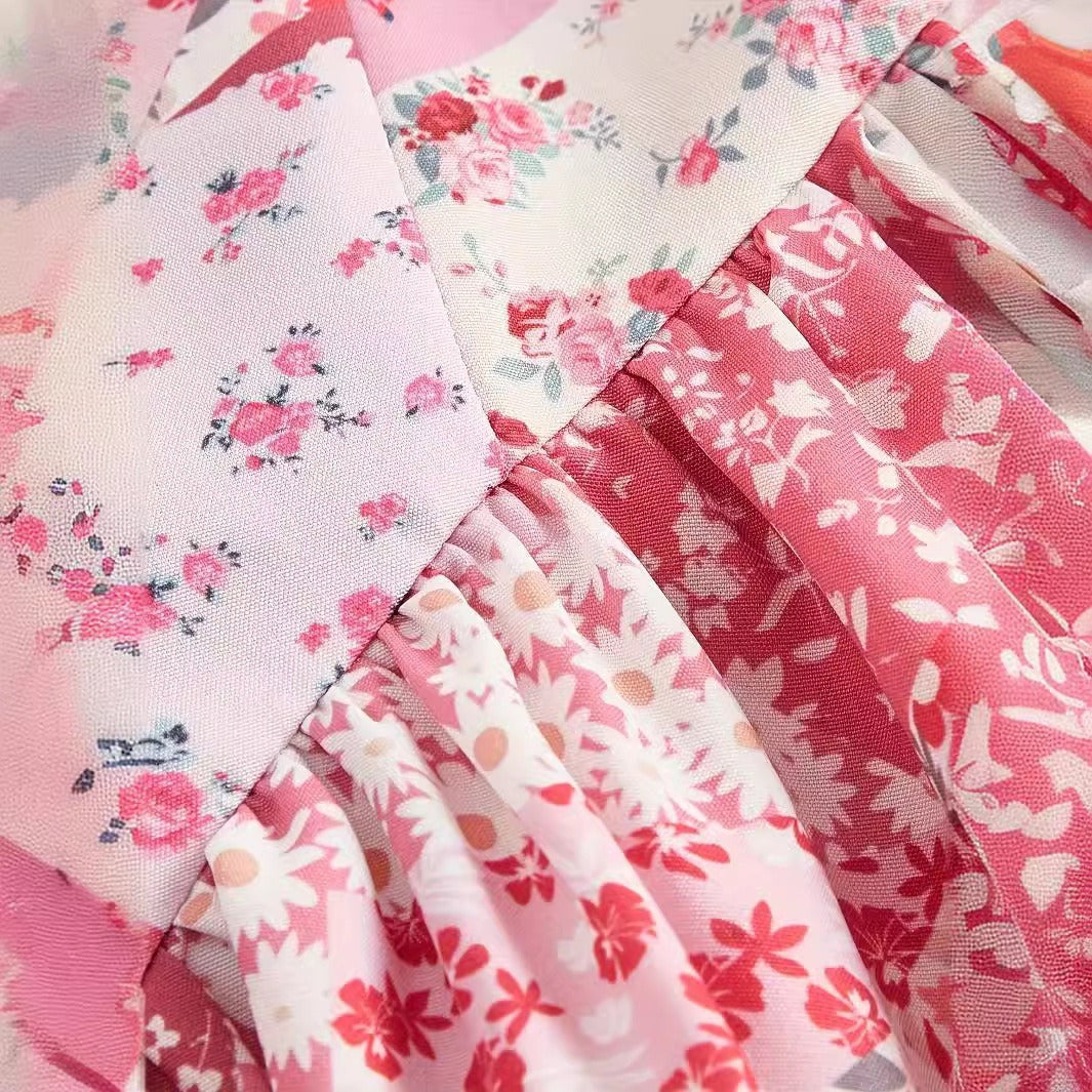 Damernas Lekfull sommarklänning med volangdetaljer Eva Jonsson-Eva Jonsson