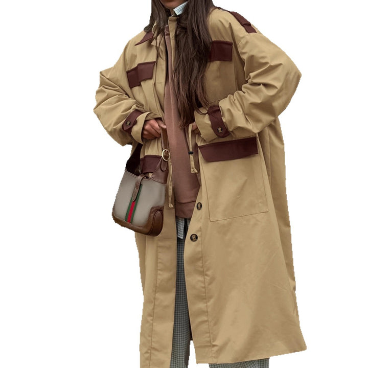 Damernas Longline Utility-jacka med praktiska fickor och justerbar midjerem Eva Jonsson-Eva Jonsson