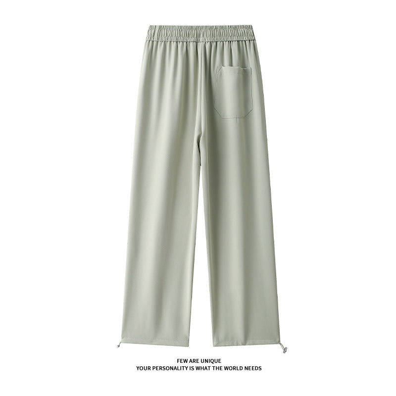 Damernas Löst skurna fritidsbyxor med elastisk midja och justerbar dragsko Eva Jonsson-Eva Jonsson