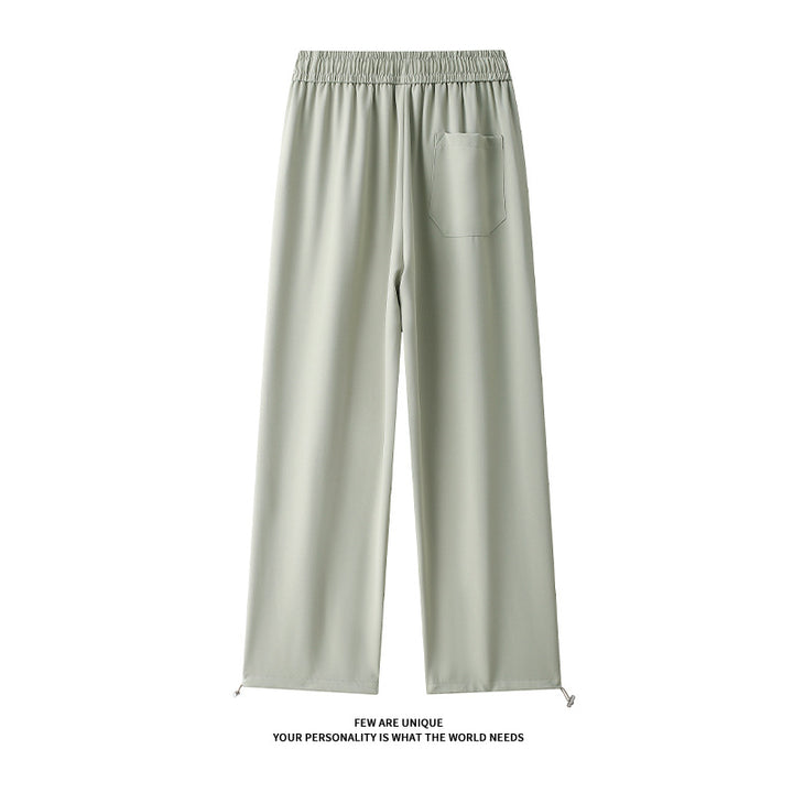 Damernas Löst skurna fritidsbyxor med elastisk midja och justerbar dragsko Eva Jonsson-Eva Jonsson