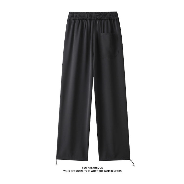 Damernas Löst skurna fritidsbyxor med elastisk midja och justerbar dragsko Eva Jonsson-Eva Jonsson