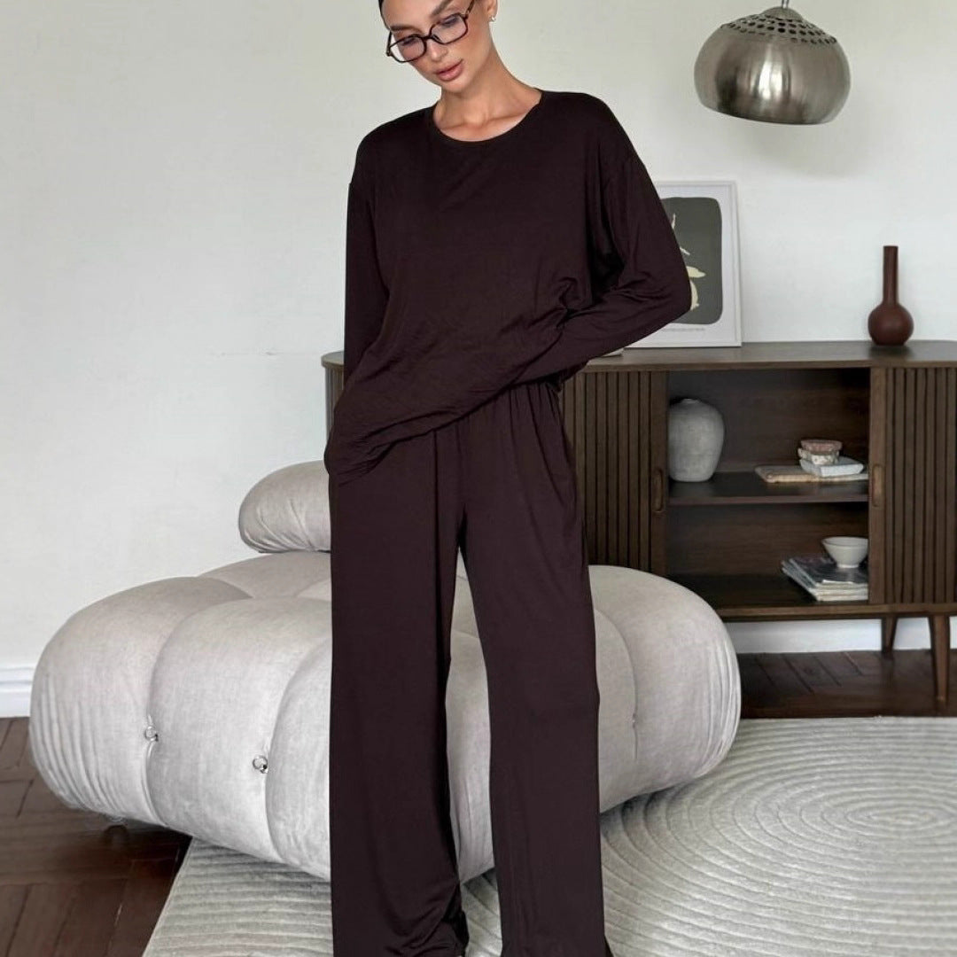 Damernas Lounge-set med knutformad topp av Eva Jonsson-Eva Jonsson