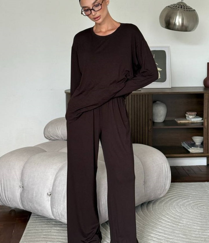 Damernas Lounge-set med knutformad topp av Eva Jonsson-Eva Jonsson