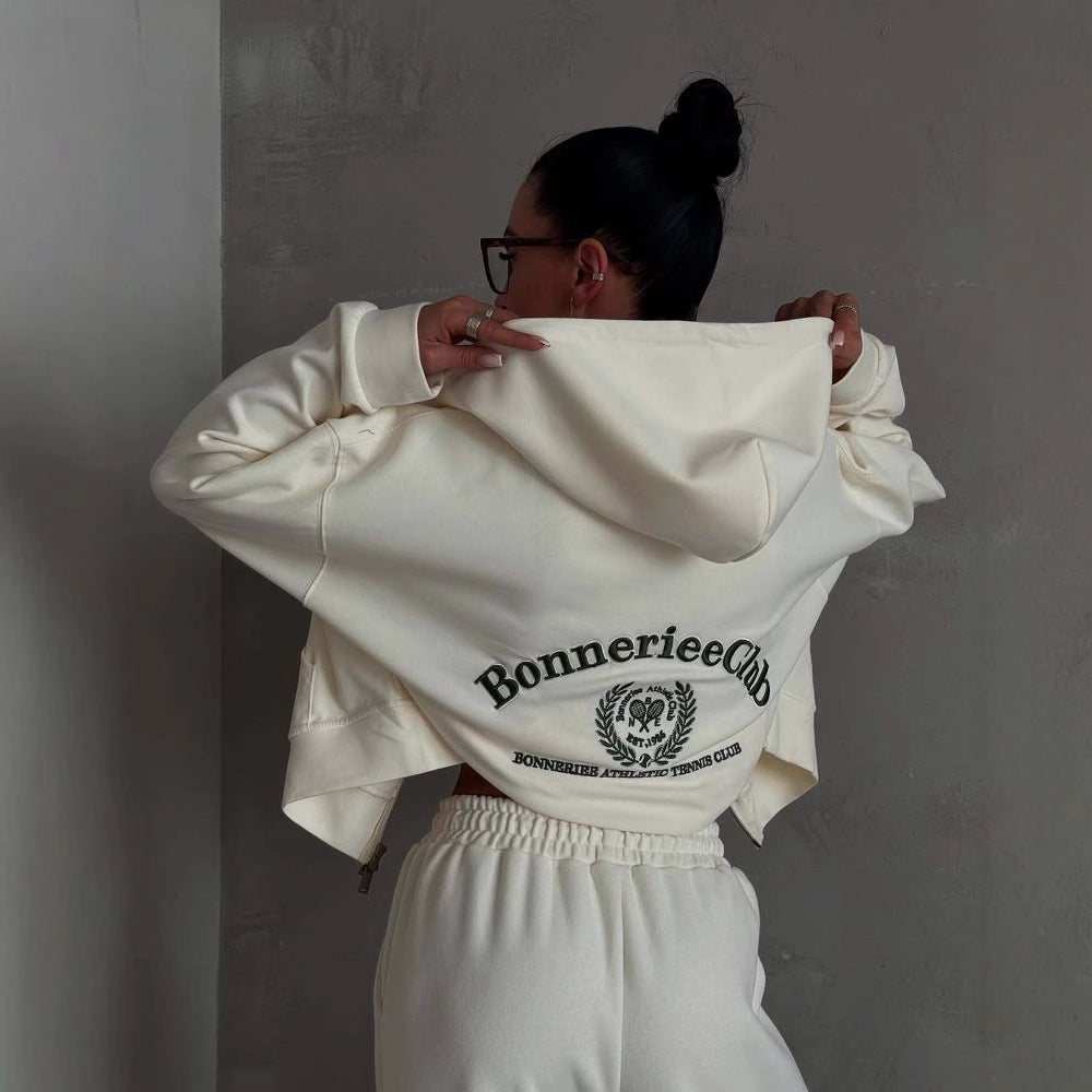 Damernas Loungewear Set med Huvtröja och Vida Byxor Mirla-Eva Jonsson