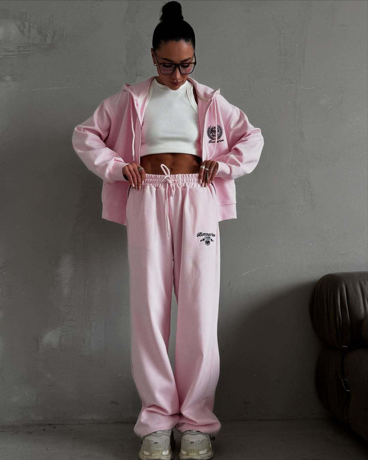 Damernas Loungewear Set med Huvtröja och Vida Byxor Mirla-Eva Jonsson