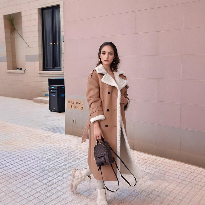 Damernas Lyxig Oversized-Kappa med mjukt Fleece-foder Eva Jonsson-Eva Jonsson